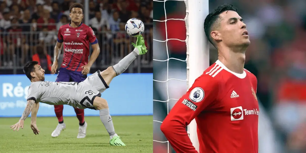 Katia Aveiro comentó un posteo donde se hizo la comparación entre la chilena del mejor del mundo y la acción de hace unos años atrás de Cristiano