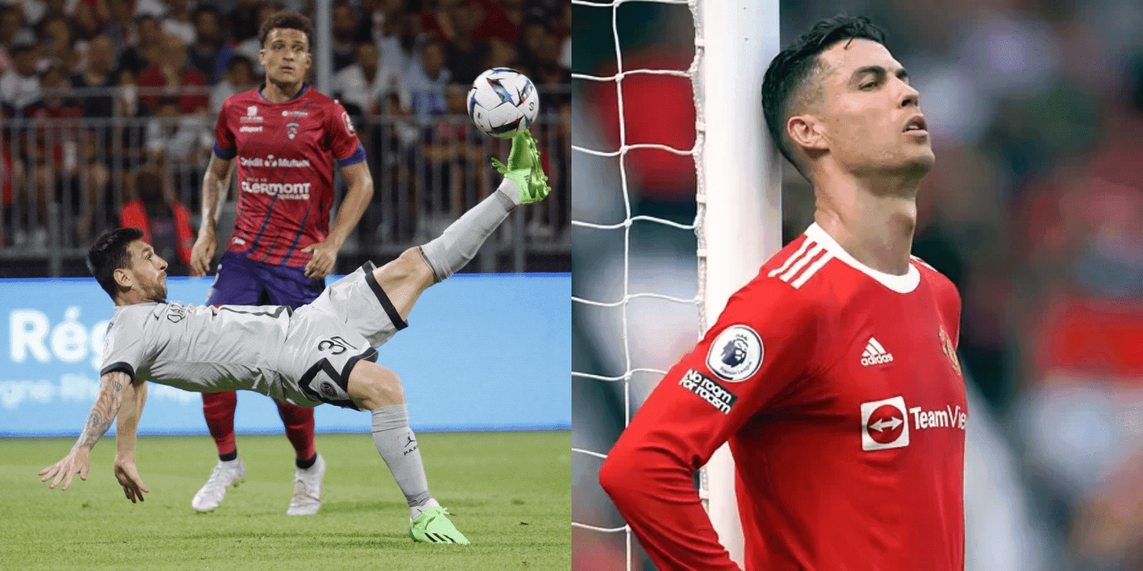 Katia Aveiro comentó un posteo donde se hizo la comparación entre la chilena del mejor del mundo y la acción de hace unos años atrás de Cristiano