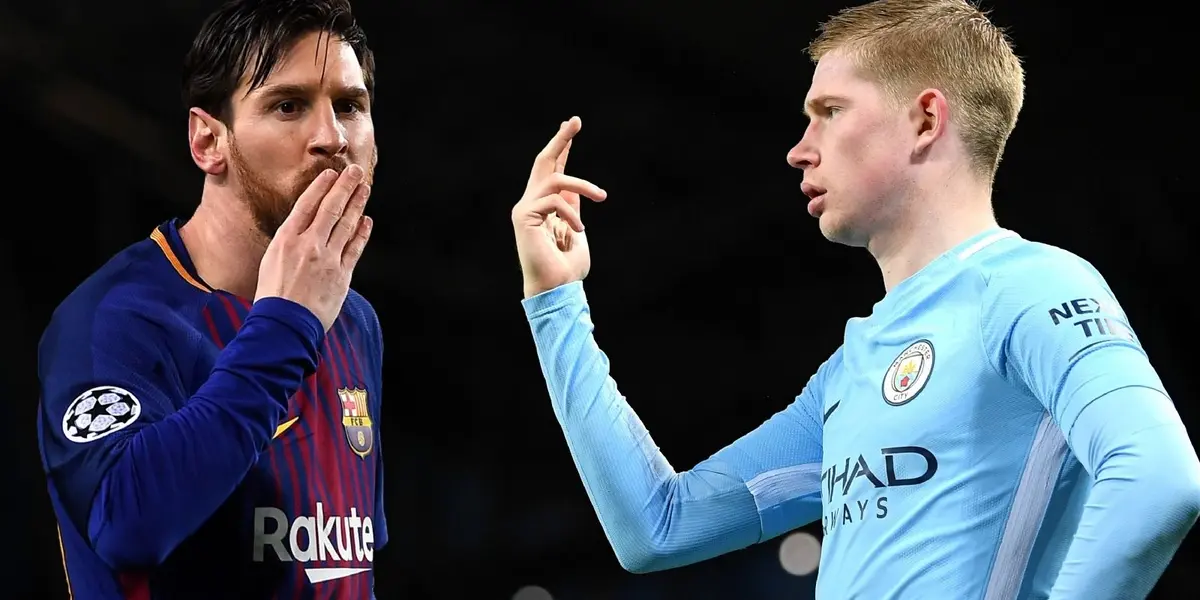 Kevin De Bruyne reveló en una entrevista lo que pina sobre la llegada de Lionel Messi a Manchester City F.C.