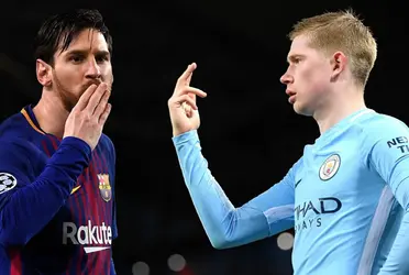 Kevin De Bruyne reveló en una entrevista lo que pina sobre la llegada de Lionel Messi a Manchester City F.C.
