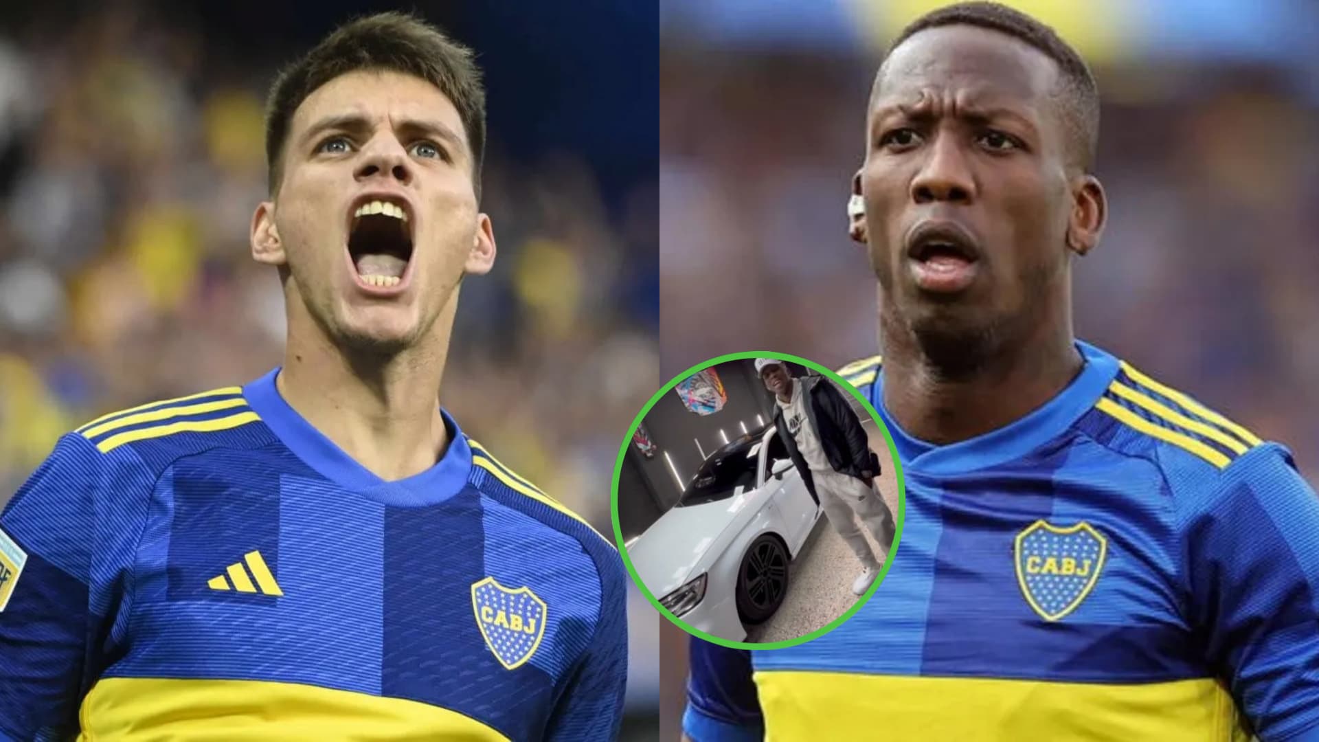 Kevin Zenón y Luis Advíncula, en Boca 2024.