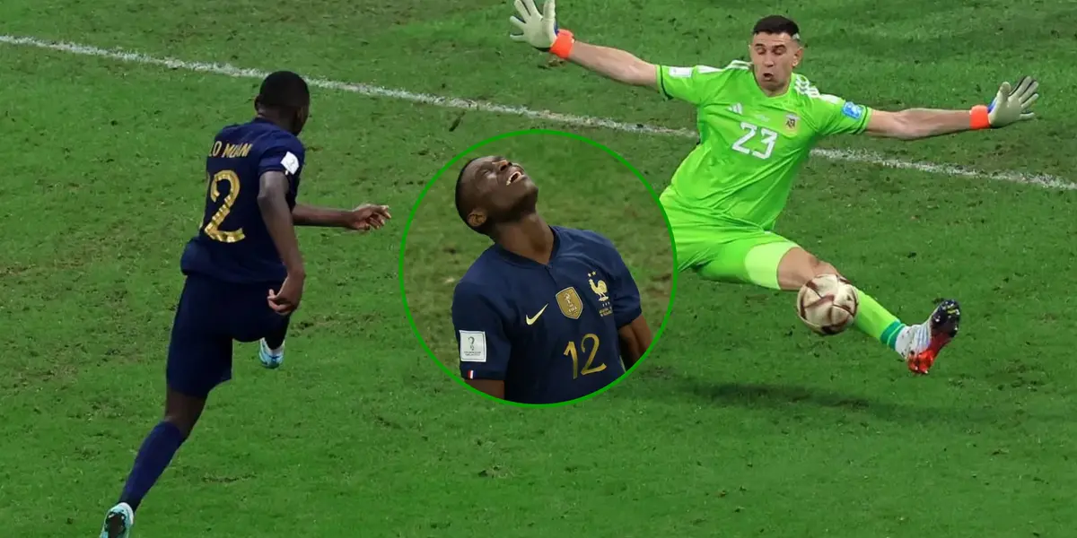 Kolo Muani volvió a atajar de su fallo en la final del Mundial