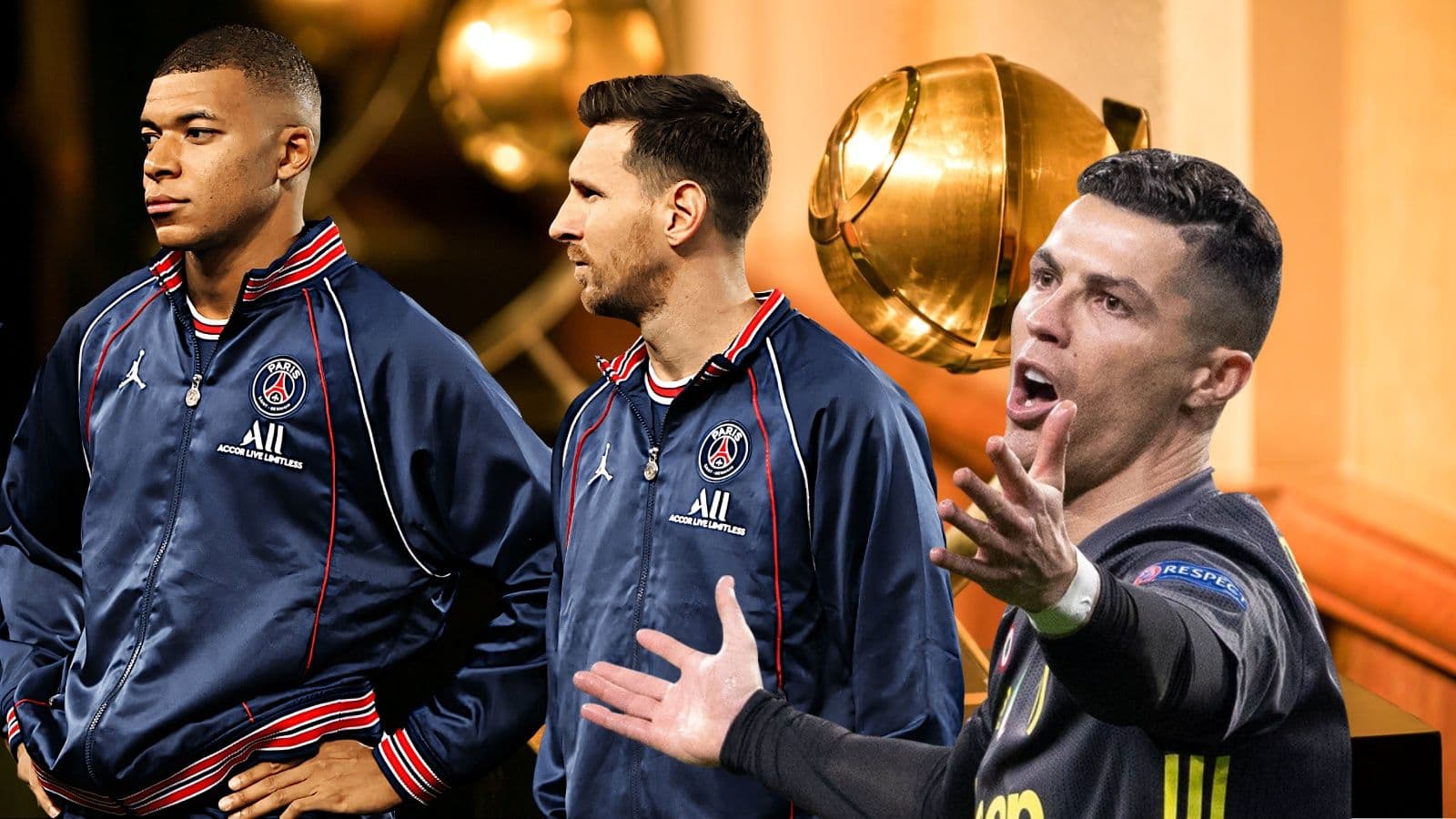 Kylian dio una entrevista para los Globe Soccer Awards y no dudó en elogiar a Lionel.