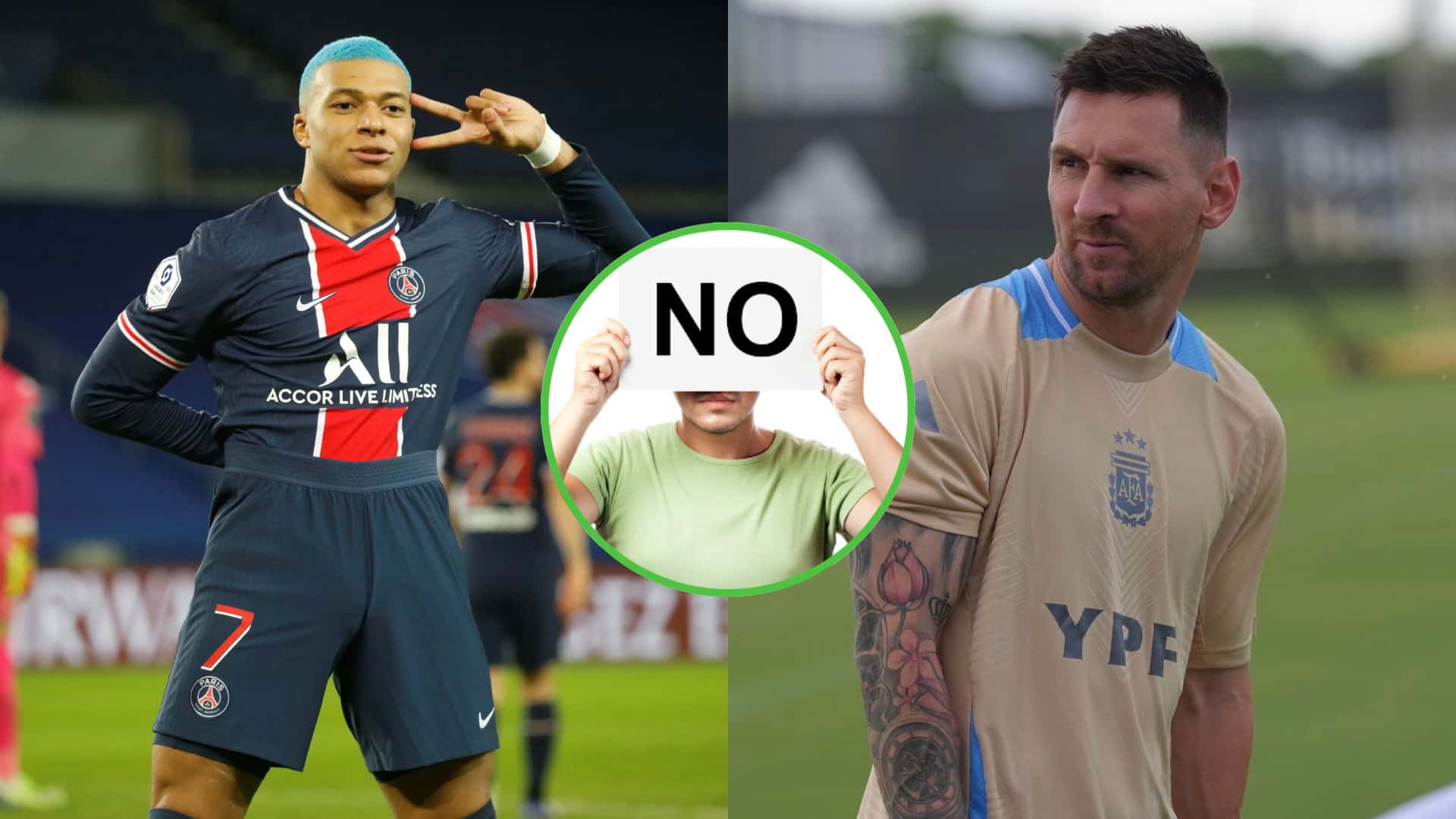 Kylian Mbappé en PSG y Lionel Messi entrena en Argentina.