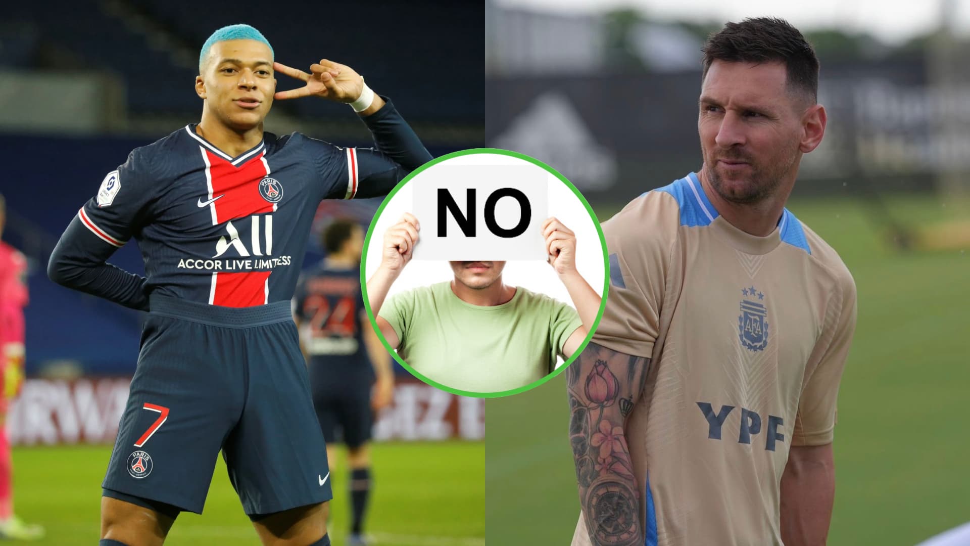 Kylian Mbappé en PSG y Lionel Messi entrena en Argentina.