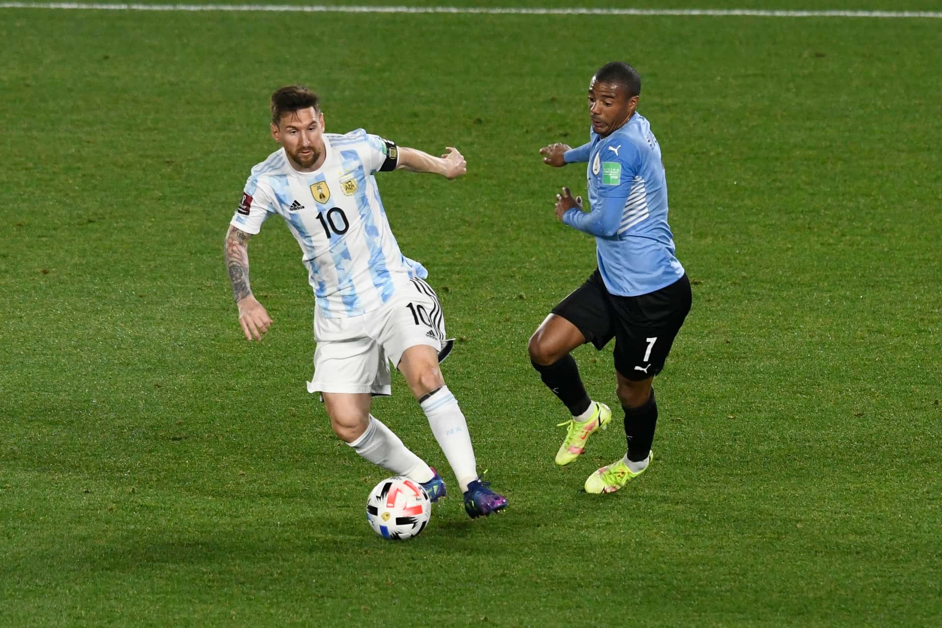 La Albiceleste goleó 3-0 en el Monumental, por las Eliminatorias Sudamericanas de Fútbol.