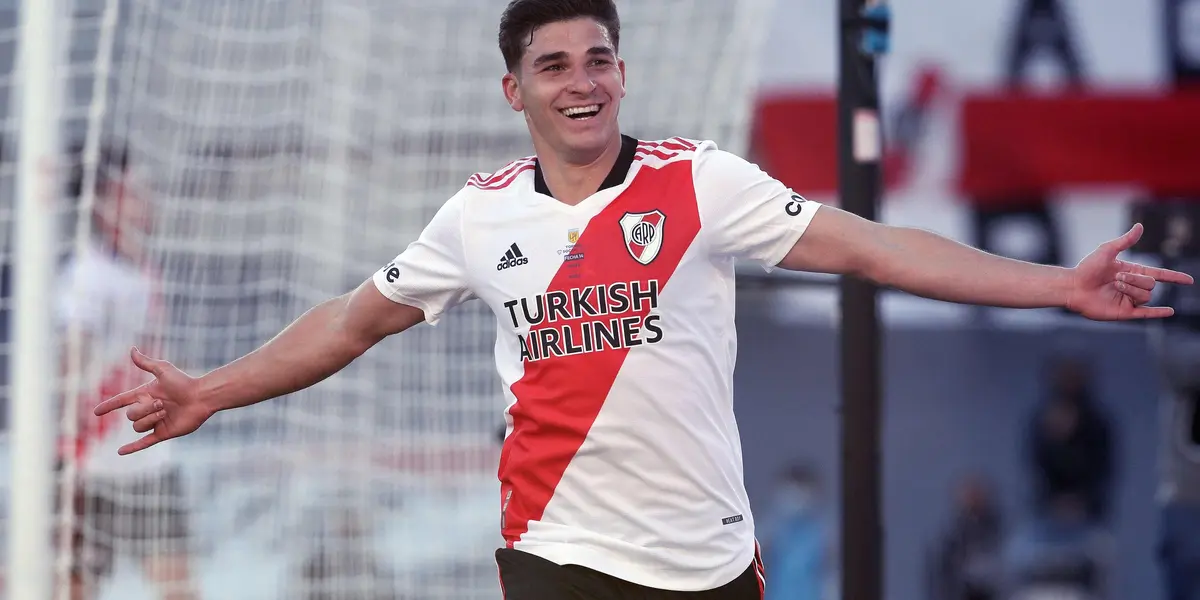 La Araña convirtió un doblete en la victoria por 2-1 en el Monumental, por la fecha 14 de la Liga Profesional.