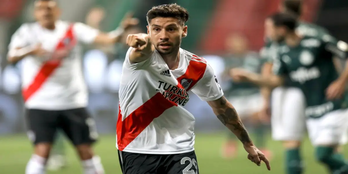 La bienvenida de Montiel en su vuelta a River
