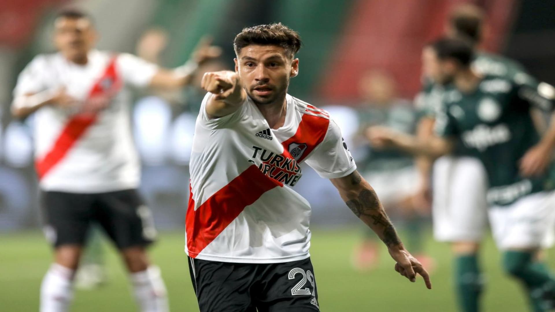 La bienvenida de Montiel en su vuelta a River