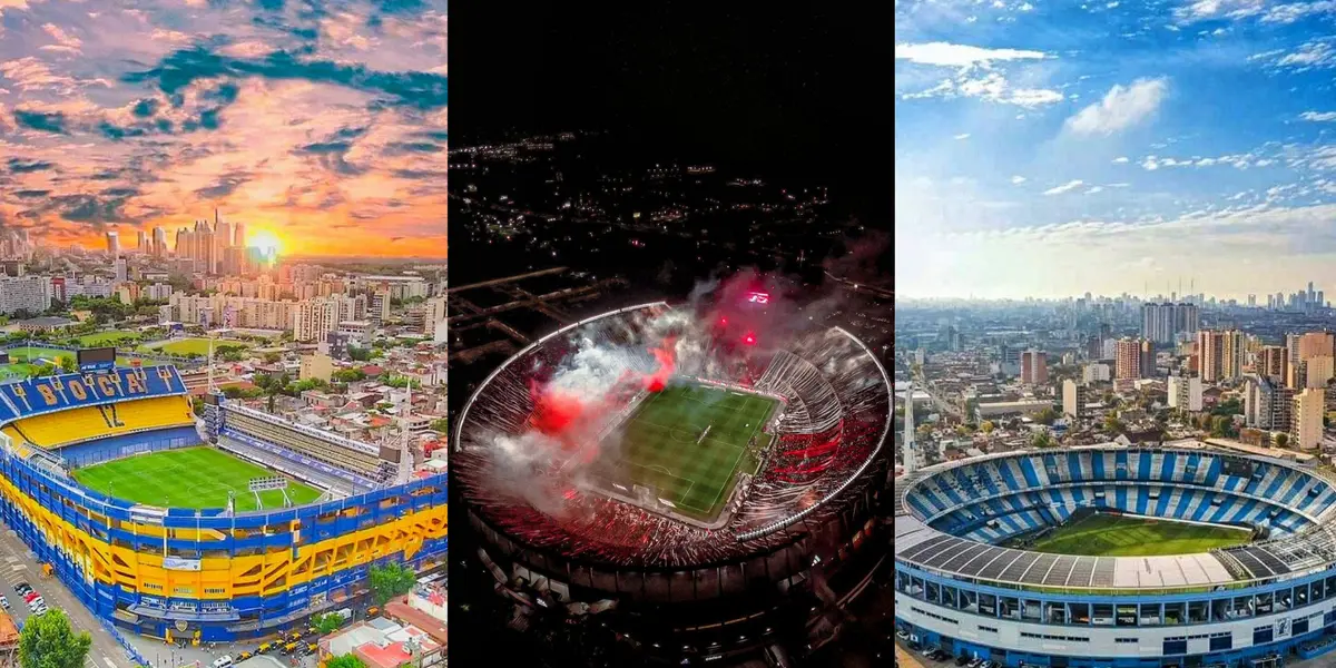 ¿Cuáles son los estadios más grandes de Argentina y cuántos espectadores pueden albergar?