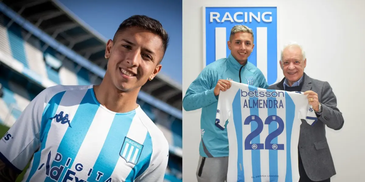 La Bombonera insultó al actual jugador de Racing en los cuartos de Libertadores y él publicó una imagen en las redes.