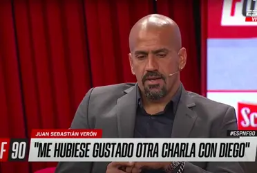 Juan Sebastián Verón habló de lo que fue su pelea y relación con Diego Armando Maradona
