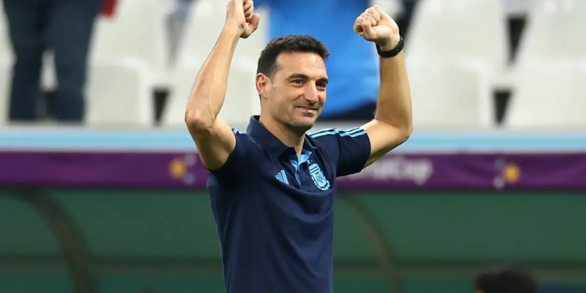 La buena noticia que recibió Scaloni (Bolavip)