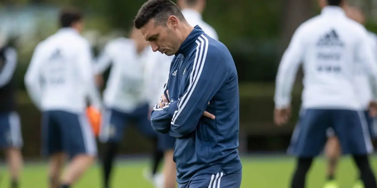 La convocatoria anunciada por Lionel Scaloni trajo consigo una ausencia que le puede generar muchos problemas en los dos partidos de Eliminatorias Qatar 2022.