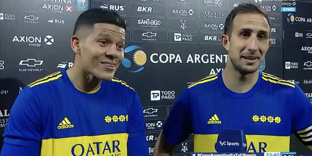 La dupla central del Xeneize tuvo un gran rendimiento en la victoria ante Patronato, en Penales, por los cuartos de final de la Copa Argentina.