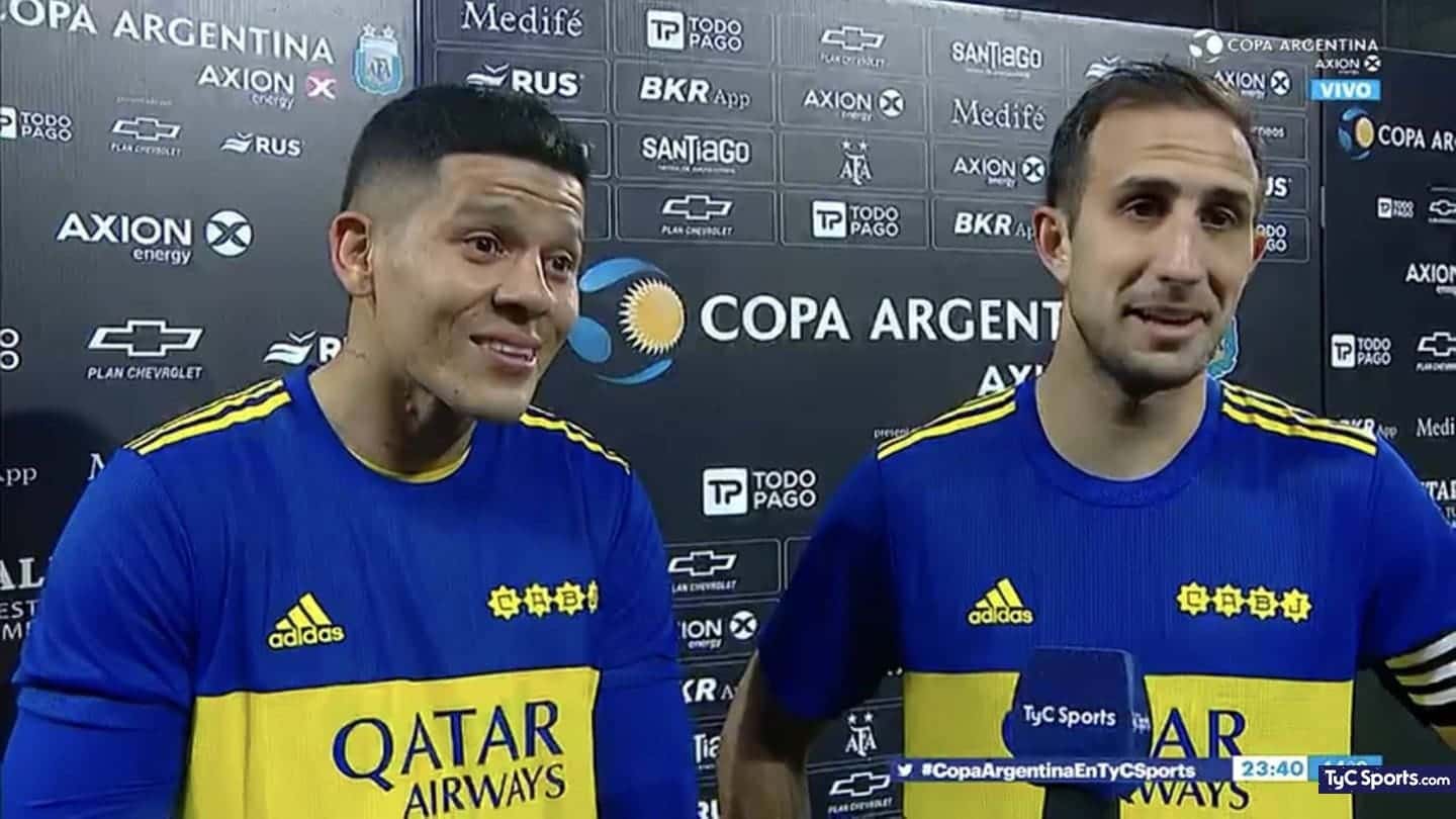 La dupla central del Xeneize tuvo un gran rendimiento en la victoria ante Patronato, en Penales, por los cuartos de final de la Copa Argentina.