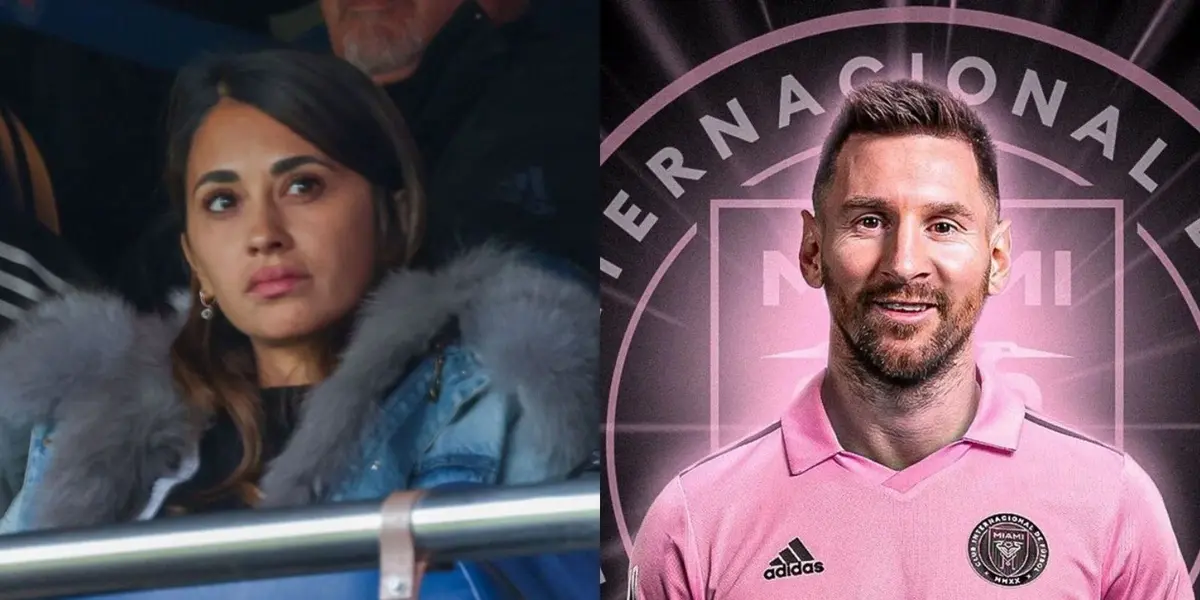 En Francia lloraba, la sorpresiva reacción de Anto Roccuzzo con Messi en Miami