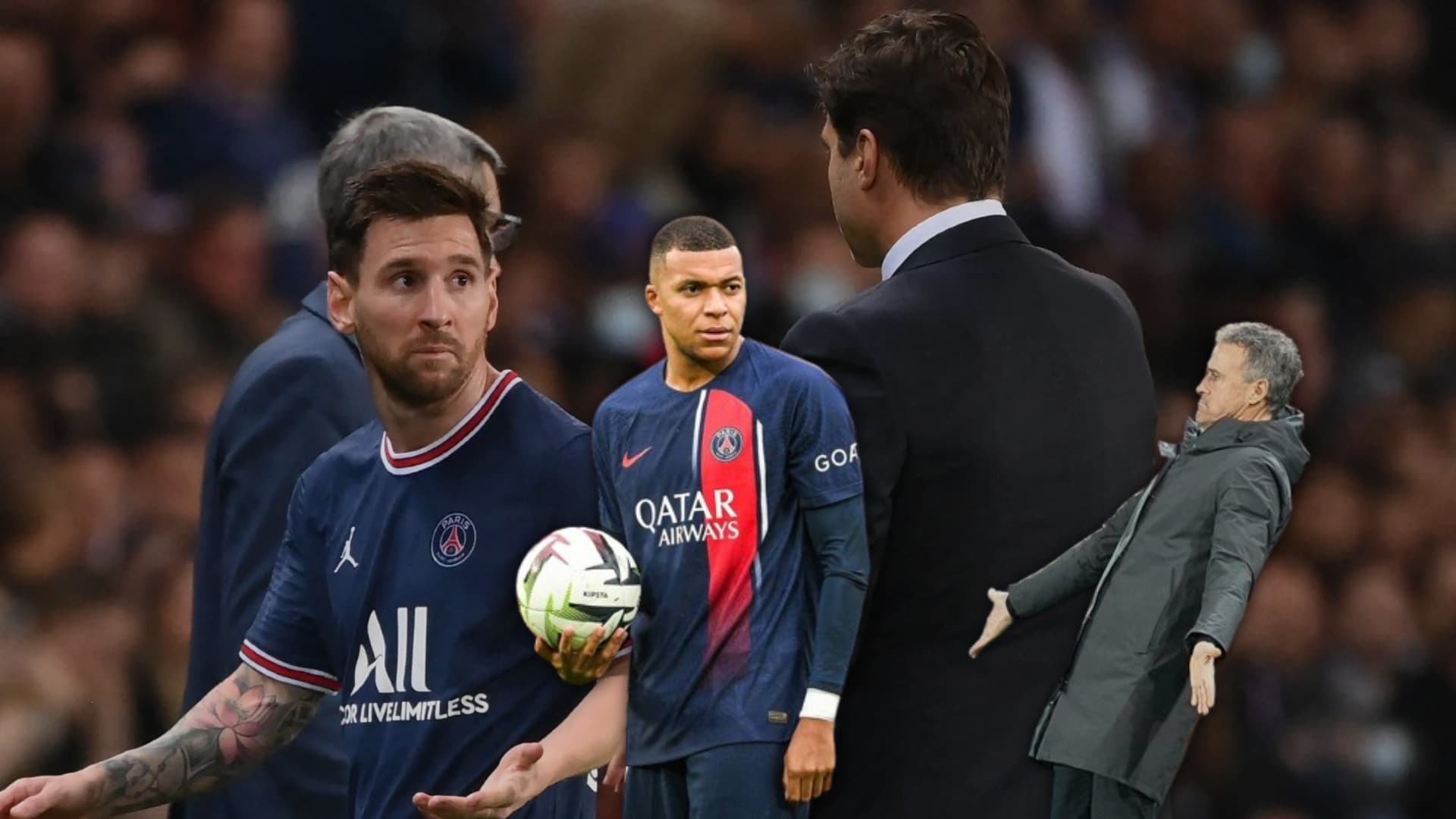 La estrella francesa tuvo una reprochable respuesta tras ser sustituido en el equipo parisino.