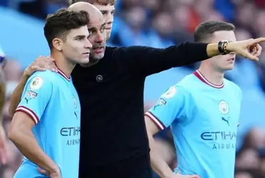 La estricta medida de Pep Guardiola en Manchester City y afecta a Julián Álvarez