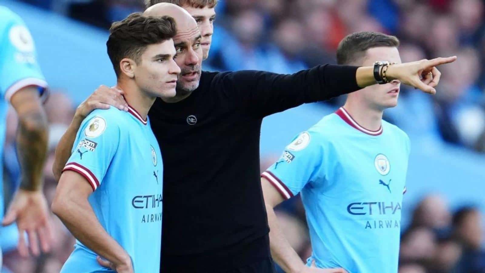 La estricta medida de Pep Guardiola en Manchester City y afecta a Julián Álvarez