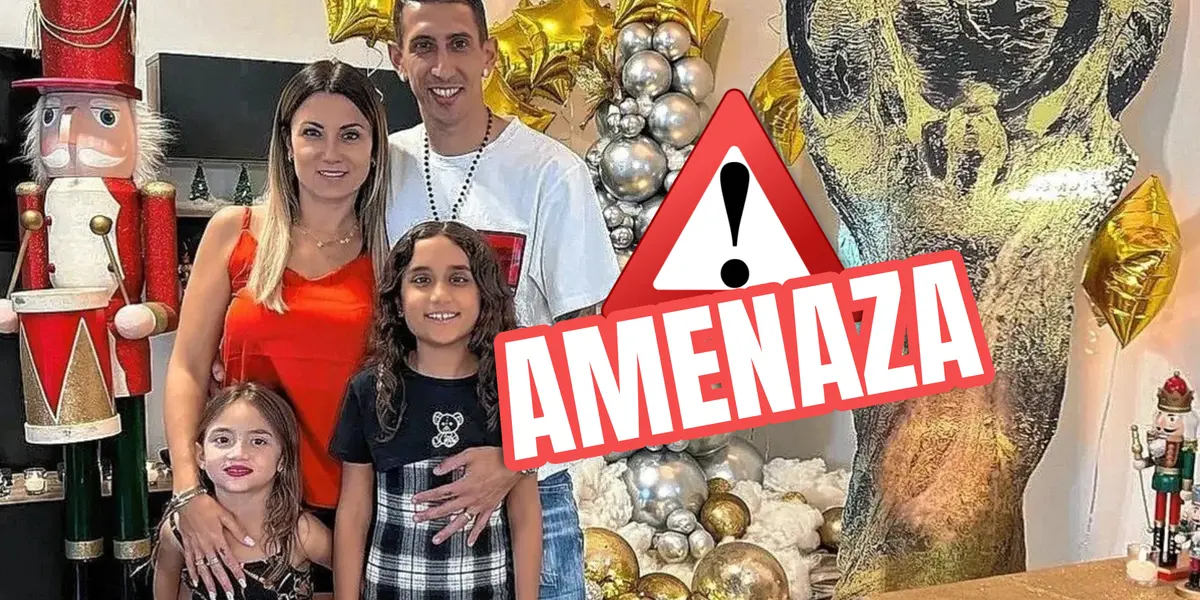 La familia de Di María recibió una fuerte amenaza de cara al regreso de Ángel
