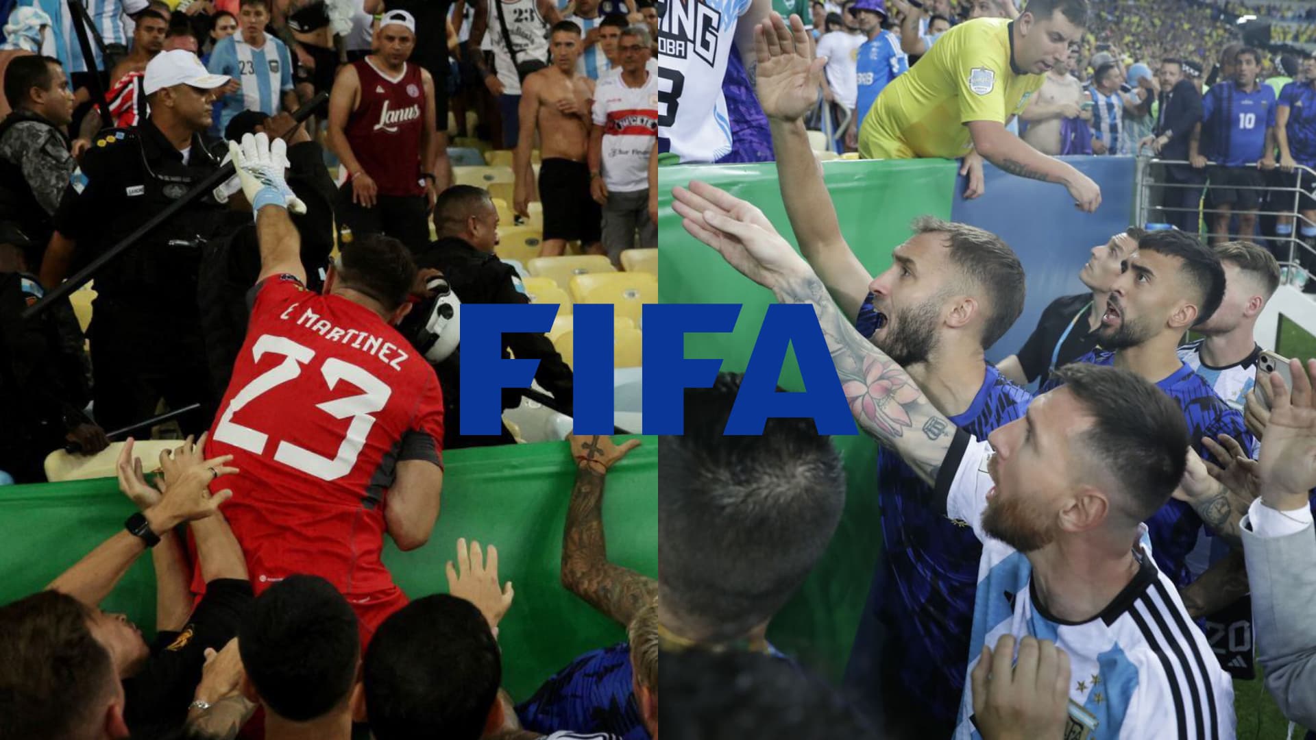 La FIFA castigó a la Selección Argentina