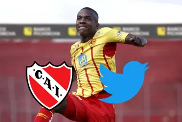 La forma de pago de Independiente por Quiñónez provocó burlas en X (ex Twitter)