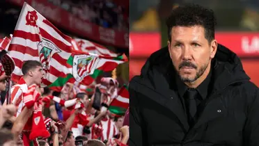 La furia de los hinchas del Athletic con Simeone