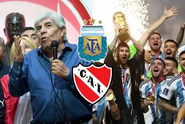 Por culpa de Moyano, Independiente se perdió tener a un campeón del mundo