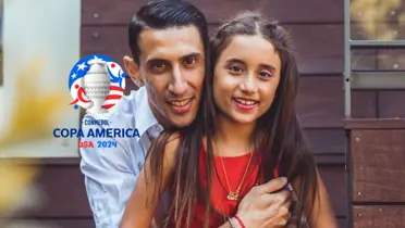 La hija de Di María le hizo un pedido a su papá de cara a la Copa América