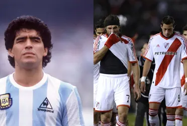 La increíble anécdota de cuando Diego Maradona llamó para felicitar al jugador que humilló para siempre a River Plate.