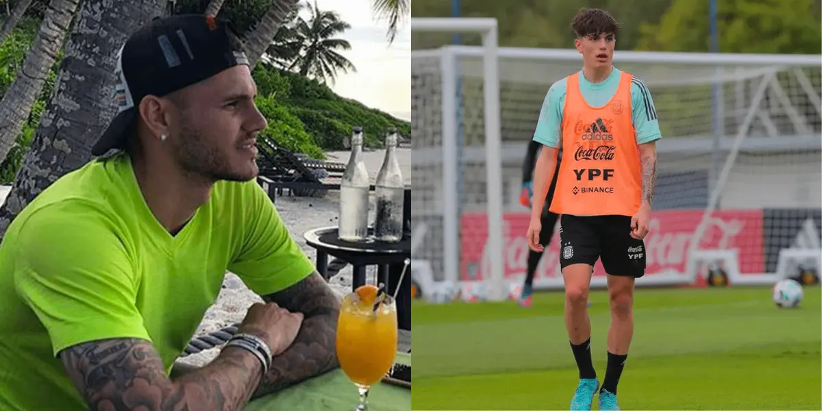 La joven estrella del Manchester United apunta a jugar el próximo Mundial con la selección argentina