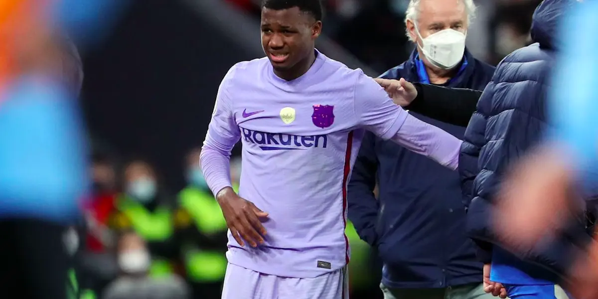 La lesión del delantero obligó a que tomara una decisión, diferente a la optada por el club.