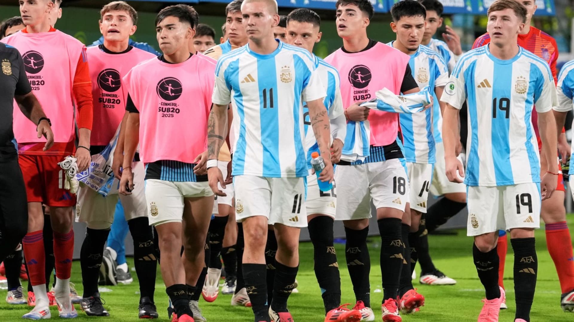 La mala noticia que recibió la selección sub 20 (Infobae)
