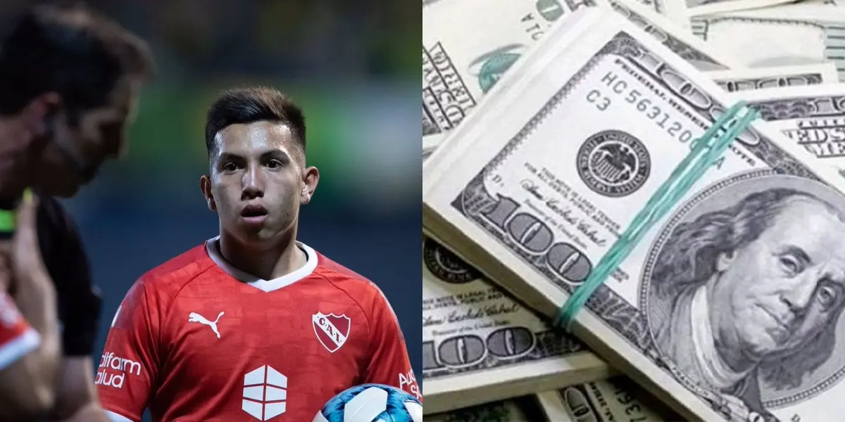 La millonaria cifra que deberán pagar para sacar a Alan Velasco de Independiente.