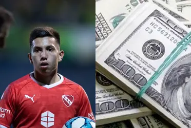 La millonaria cifra que deberán pagar para sacar a Alan Velasco de Independiente.