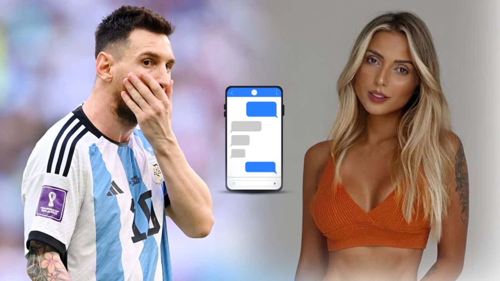 La modelo Fernanda Campos publicó un chat con la Pulga y llamó la atención de propios y extraños.