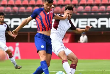 La nueva estrella de Club Atlético San Lorenzo de Almagro, Franco Di Santo, fue un dolor de cabeza para Mariano Soso en un amistoso.