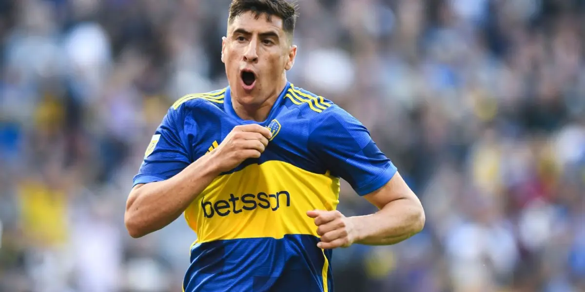 La polémica foto de Merentiel en Boca (TN)