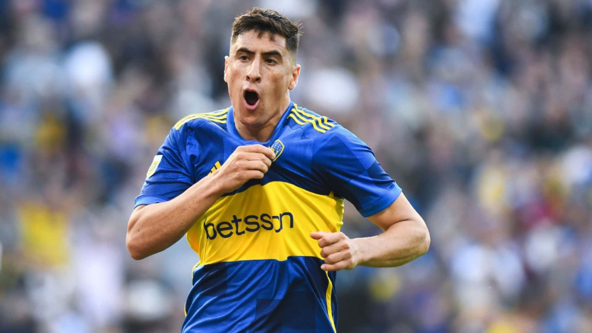 La polémica foto de Merentiel en Boca (TN)