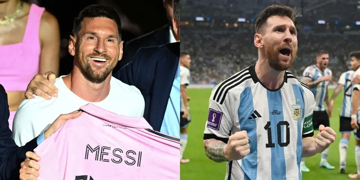 La imagen que demuestra que la prioridad de Lionel Messi sigue siendo la Selección