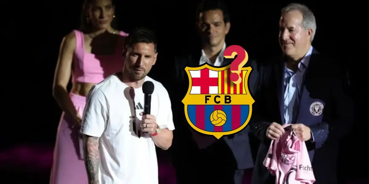Se olvidó del Barça, lo que dijo Messi durante su presentación en Inter Miami