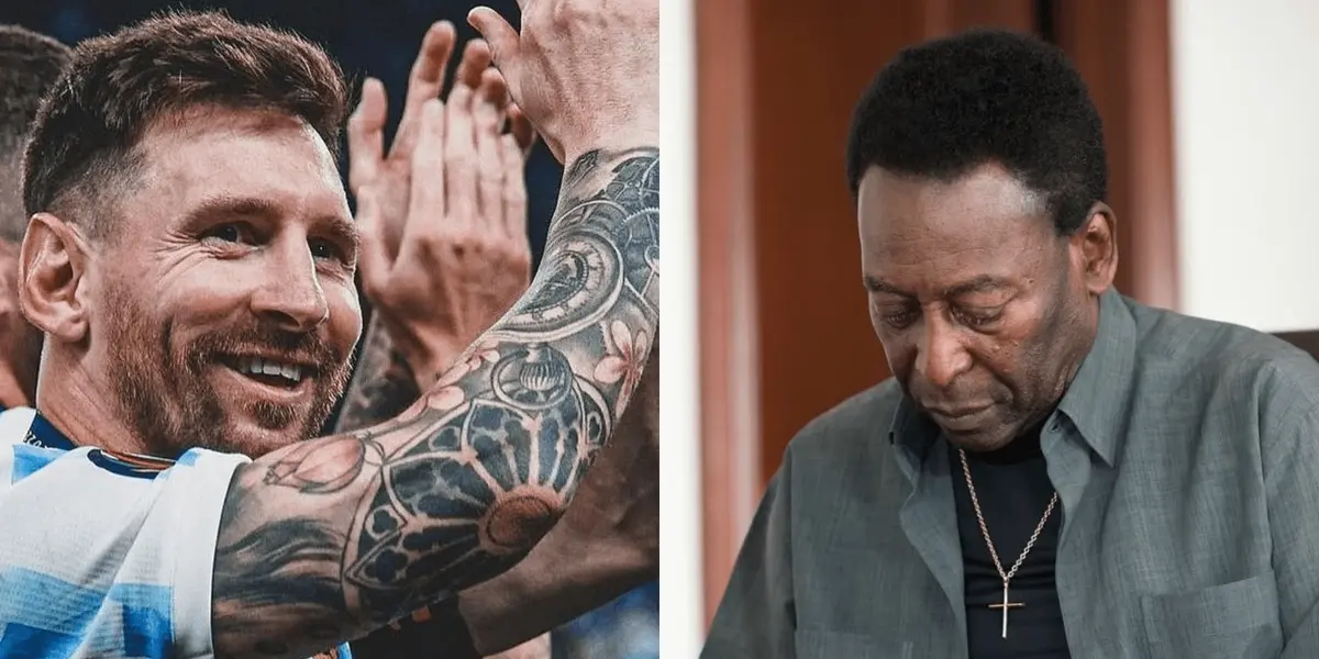 La Pulga marcó su gol 32 en finales y superó en la tabla al brasileño, quien en más de una ocasión menospreció al capitán de la Albiceleste