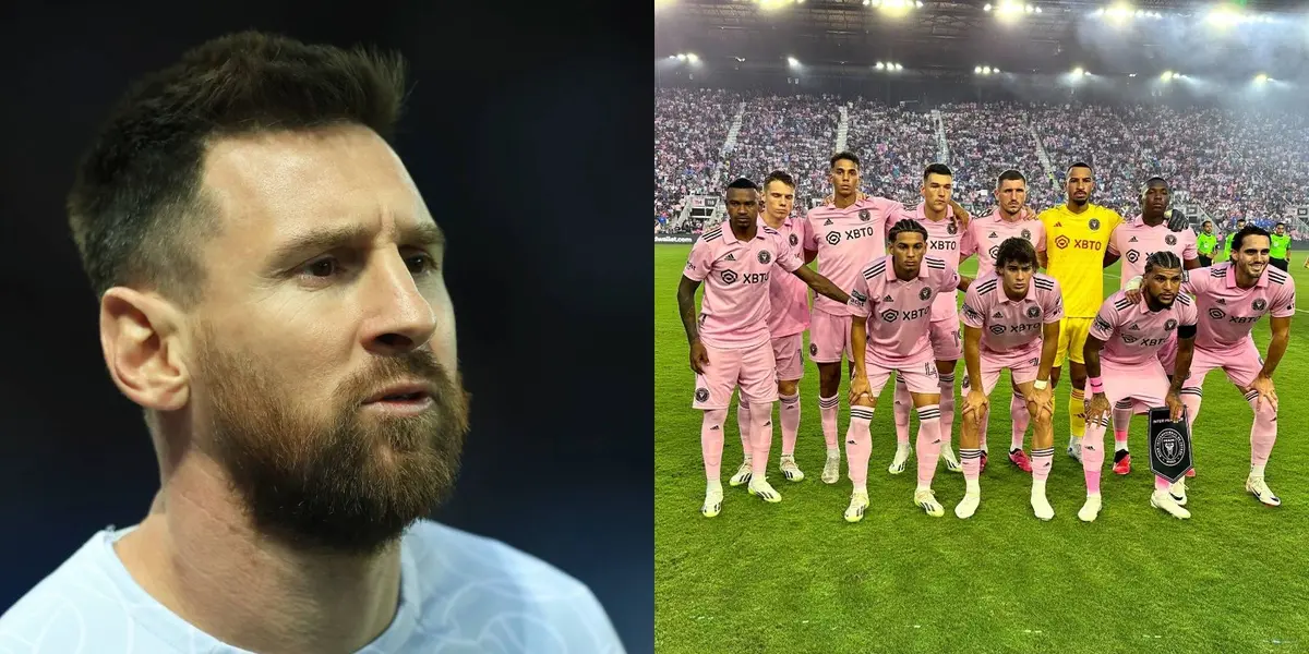 La Pulga observó gran parte del encuentro desde el banco y la cámara captó su decepción en un pasaje.