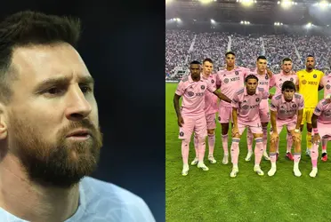La increíble reacción de Messi ante el pobre nivel de la defensa del Inter Miami