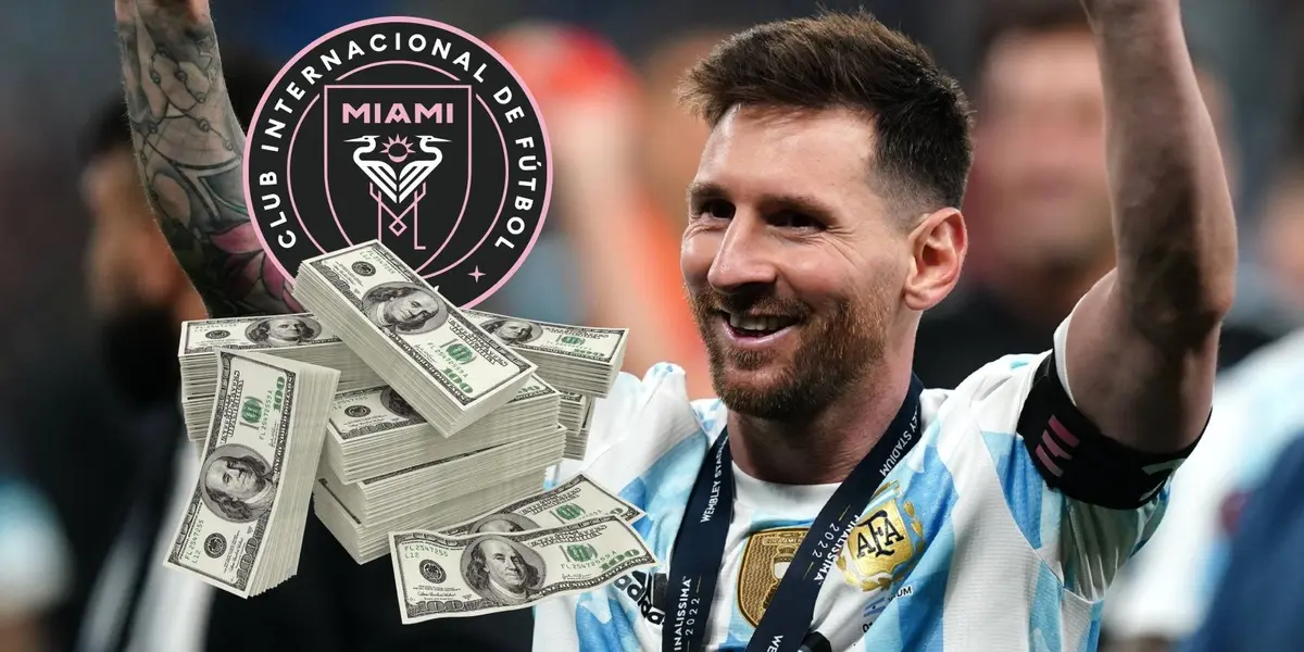 Supera los 50 millones, el verdadero sueldo que tendrá Messi en Inter Miami