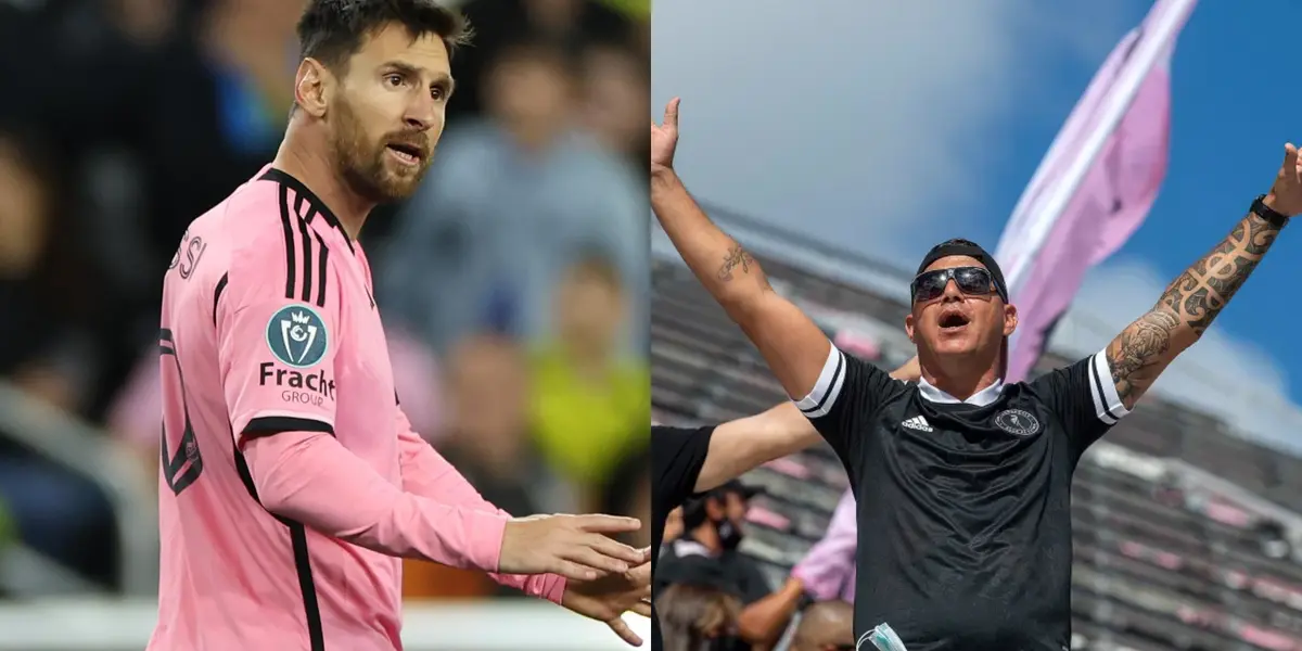 La reacción de los hinchas de Inter Miami a la ausencia de Messi vs. Montreal