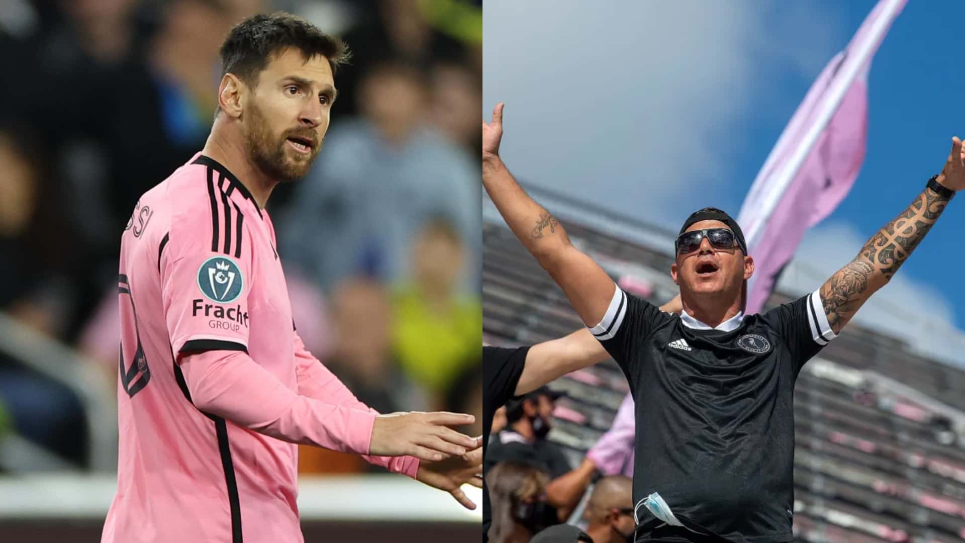 La reacción de los hinchas de Inter Miami a la ausencia de Messi vs. Montreal