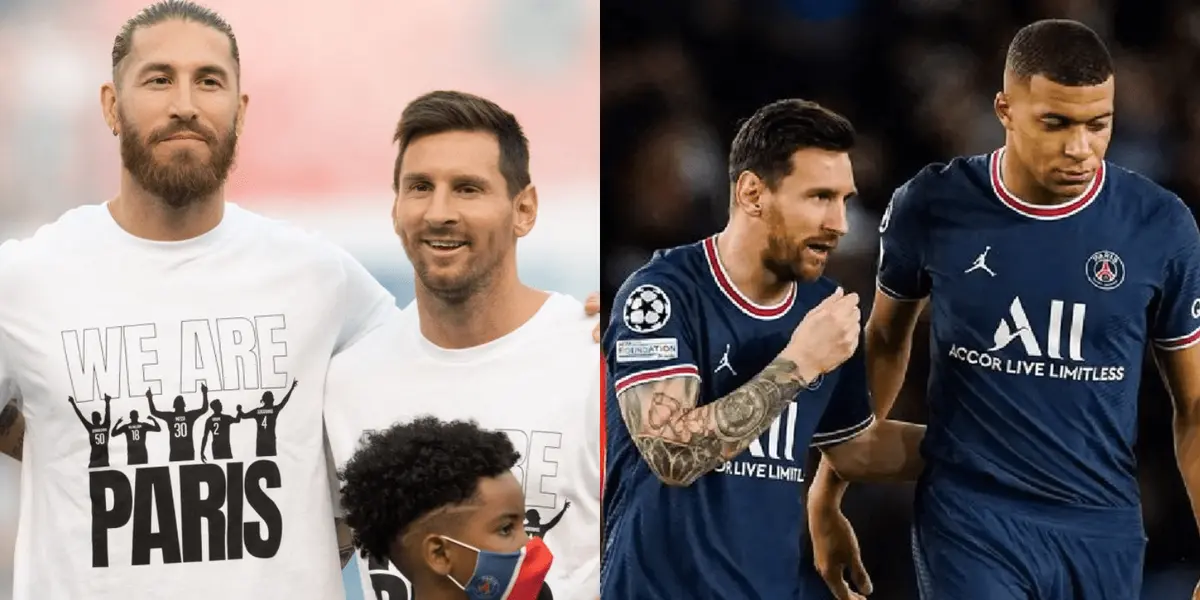 La relación entre el central español y el capitán de la selección argentina, mientras existe una barrera con el francés que, por el momento, no se puede superar