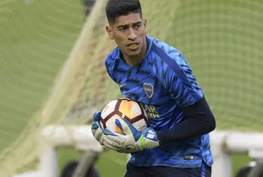 La salida del arquero es inminente, aunque antes tiene que regresar un préstamo que le hizo el Xeneize en 2019.